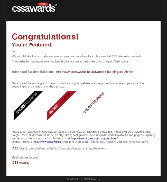 ABSGroup :: Awards